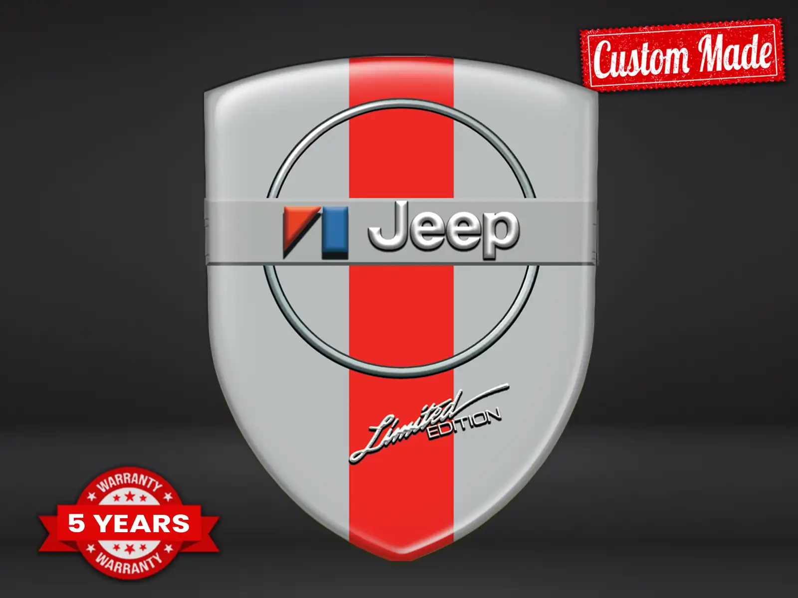 Jeep Badge Max Robuste Élégant Pro Version Performance